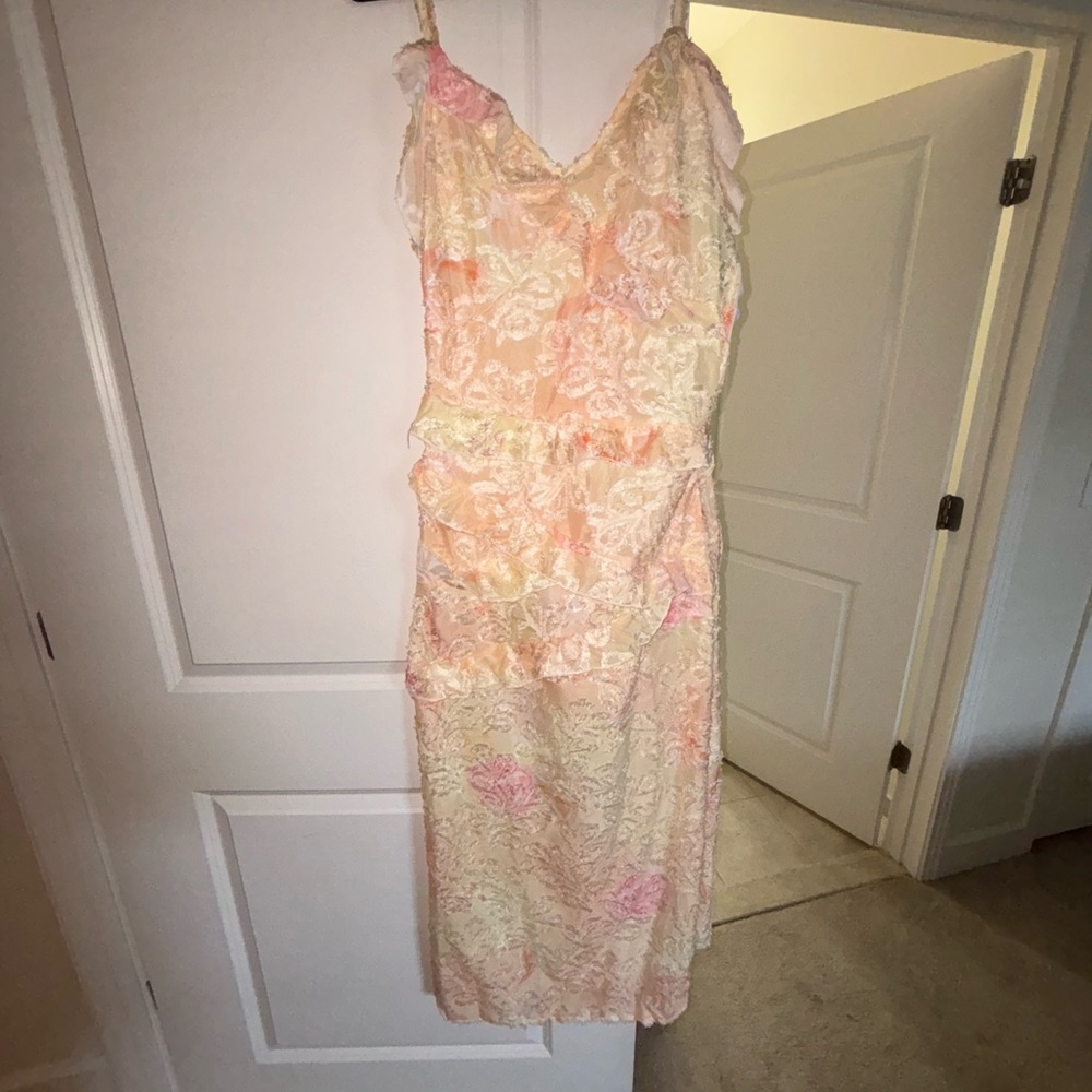 Floral Lace Maxi Dress